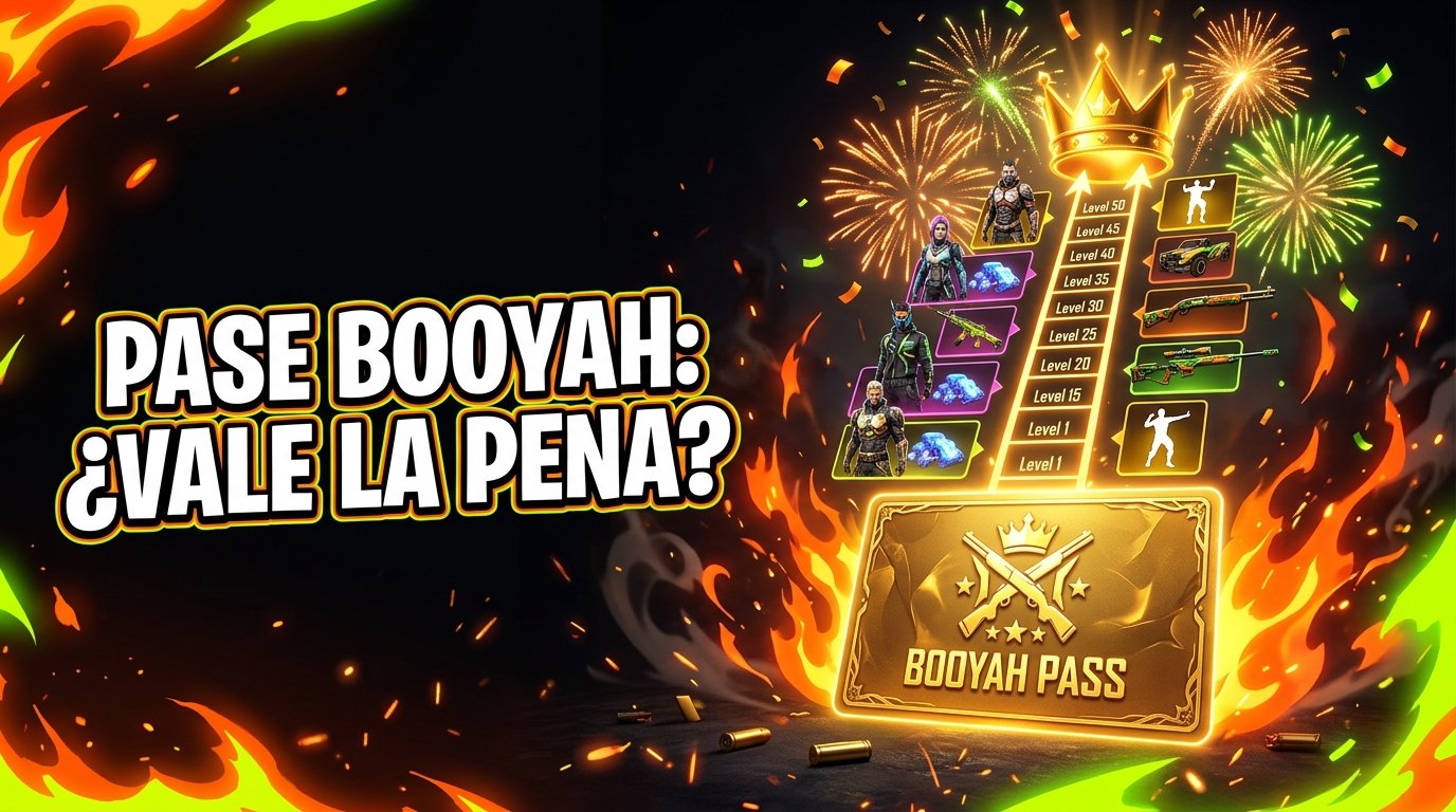 Pase Booyah en Free Fire: qué incluye y si vale la pena